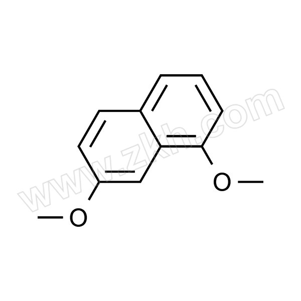 ALADDIN/阿拉丁 1,7-二甲氧基萘 D170817-5g CAS号5309-18-2 97% 1瓶