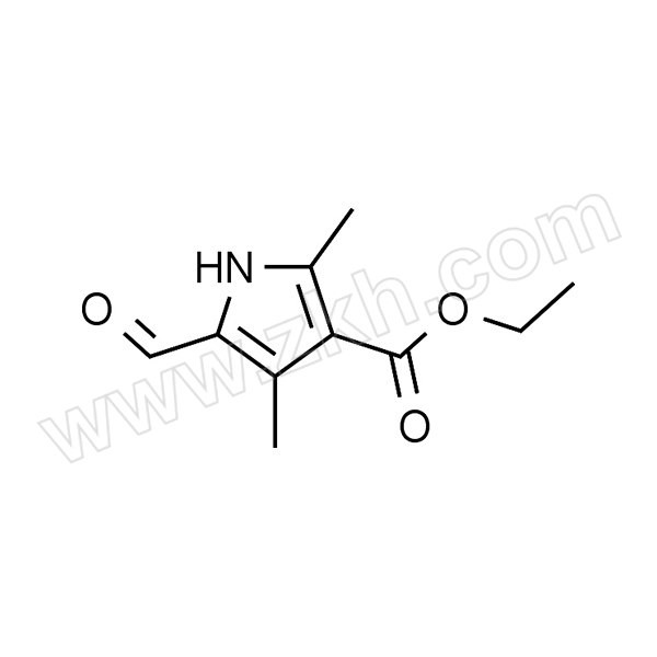 ALADDIN/阿拉丁 5-甲酰基-2,4-二甲基-3-吡咯甲酸乙酯 E156212-250mg CAS号2199-59-9 ＞98.0%(HPLC) 1瓶