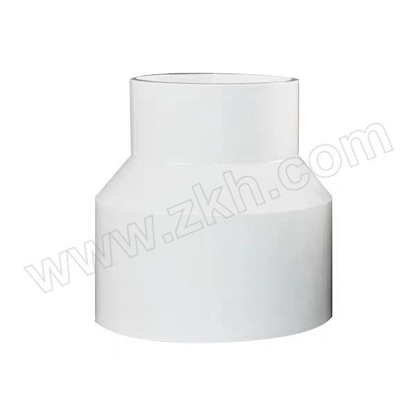 CHAOYUE/超越 PVC给水粘接式用异径直通 CY-P-PVCU PVC-U 公称外径75×32mm 白色/灰色随机发货 1个