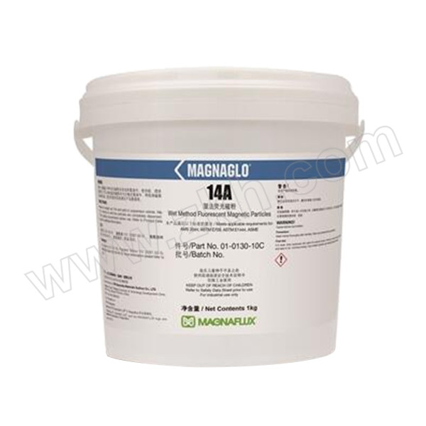 MAGNAFLUX/磁通 湿法荧光磁粉 (14A) 1kg 1桶
