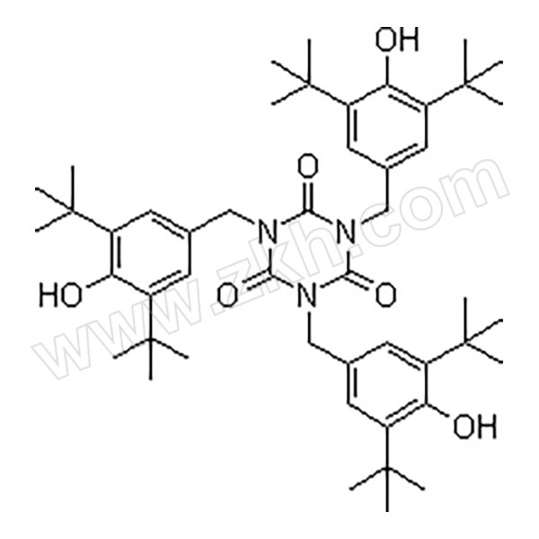 ALADDIN/阿拉丁 三(3,5-二叔丁基-4-羟苄基)异氰脲酸酯 T106585-500g CAS:27676-62-6 98% 1瓶