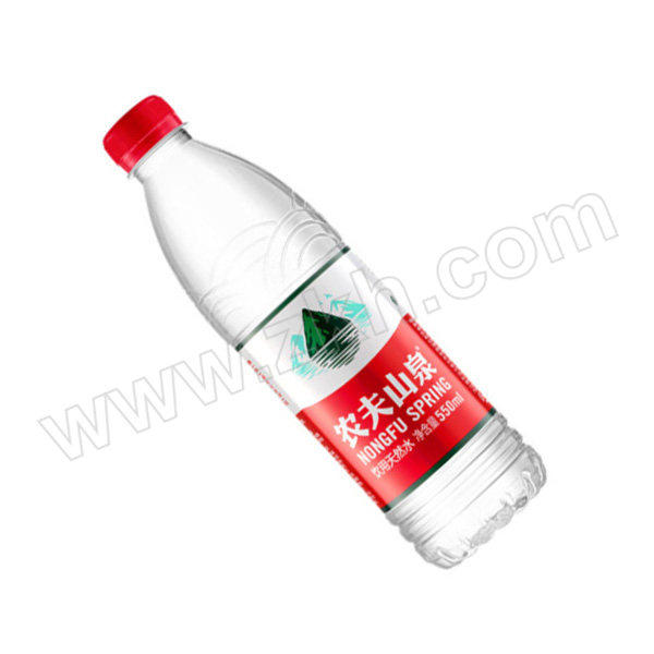 NFSQ/农夫山泉 饮用天然水 550mL 白膜装 24瓶 1箱
