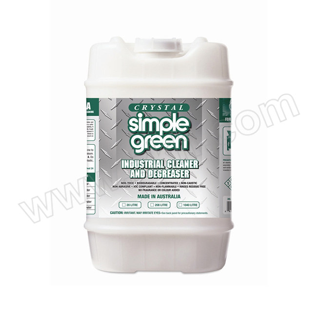 SIMPLEGREEN/简绿 水晶型清洁剂 19005 18.93L 1桶