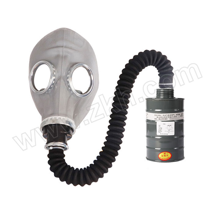 PUDA/普达 呼吸防护面具套装 MJ-4001 含0.5m管子+P-B-3过滤罐 1套