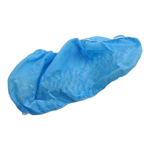 AIWIN 40克防滑无纺布鞋套 YT0003 均码 蓝色 16×40cm 100只 1袋