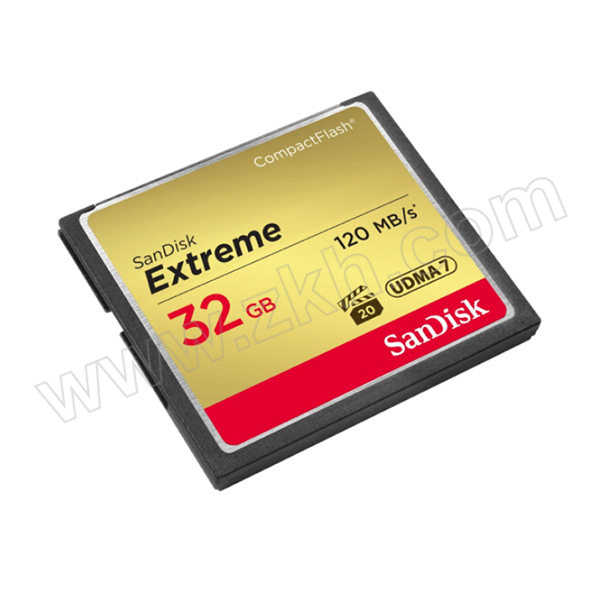 SANDISK/闪迪 CF存储卡 SDCFXSB-032G-Z46 32GB 读速120MB/s 1个