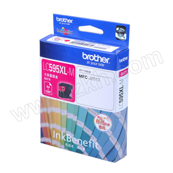 BROTHER/兄弟 墨盒 LC595XLM 品红色 适用兄弟MFC-J2510 1盒