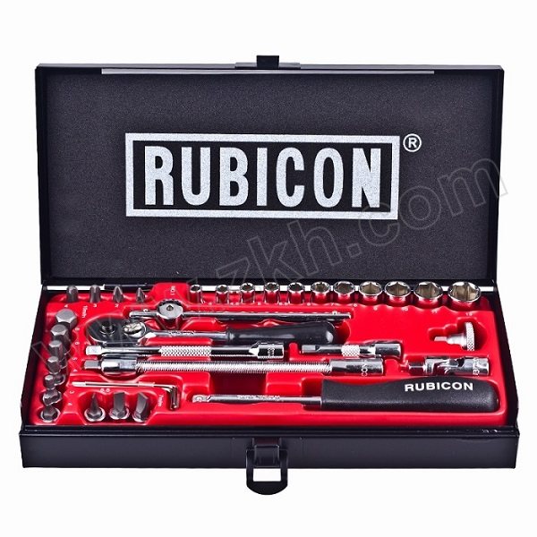 RUBICON/罗宾汉 进口6.3mm系列公英制套筒组套 RGS-035 35件 1套