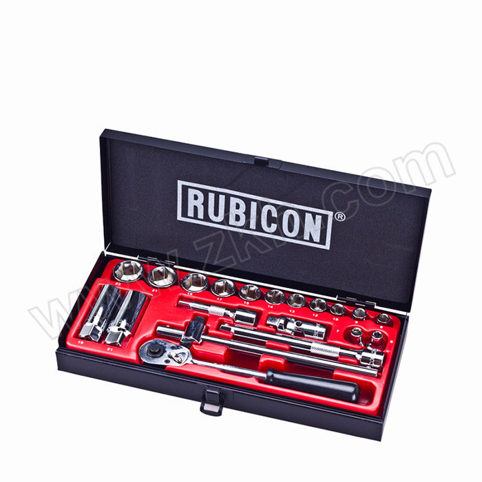RUBICON/罗宾汉 进口10mm系列公英制套筒组套 RSS-020 20件 1套