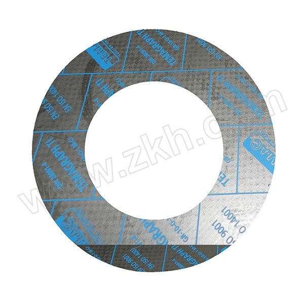 TEMAC/太美 TI增强柔性石墨垫片(RSB) RF面 DN15 PN20(Class150) SH/T3401 外径46.5mm 内径21mm 厚1.5mm 净重约40g 毛重约1.04kg 1片