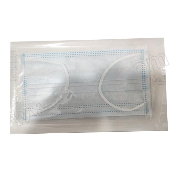 ZY/卓亚医疗 医用外科口罩 耳挂式 蓝色 中号 三层 灭菌款 1个×25包 1盒