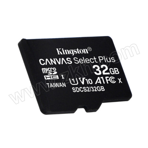 KINGSTON/金士顿 TF(MicroSD)存储卡 SDCS2/32GBSP 32GB 读速100MB/s U1 A1 V10 1个