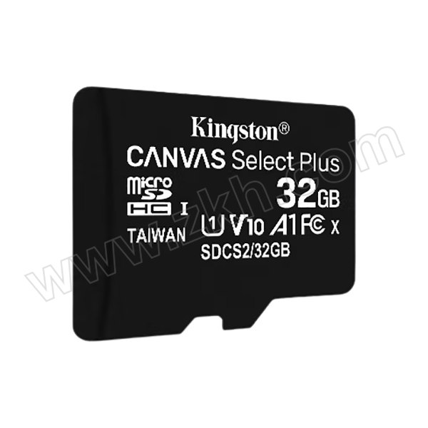 KINGSTON/金士顿 TF(MicroSD)存储卡 SDCS2/32GBSP 32GB 读速100MB/s U1 A1 V10 1个