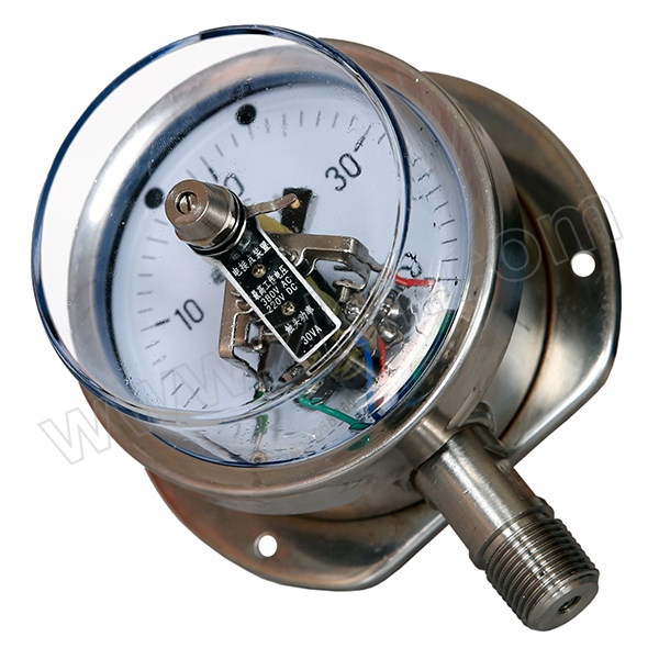 SZY/上自仪 电接点压力表(铁+铜) YXC-150/-0.1~0.3MPa/M20×1.5/1.6级 1个
