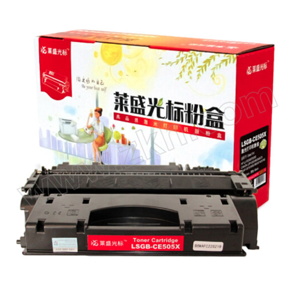 LSGB/莱盛光标 粉盒 LSGB-CE505X 黑色 适用HP LJ-P2035/P2055/CANON LBP-6300/6650/6670/IC MF-5870/5930/5950/6140/6160 1个