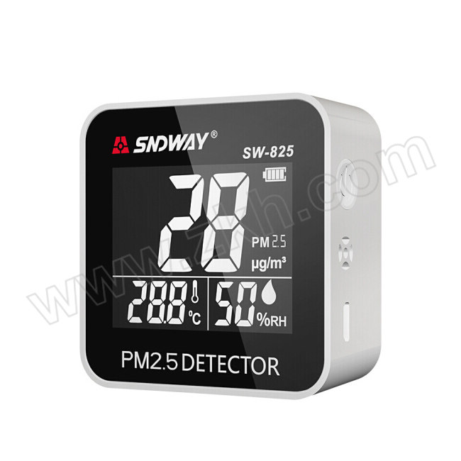 SNDWAY/深达威 便携PM2.5检测仪 SW-825 温湿度测量 报警功能 高清反显屏 1台