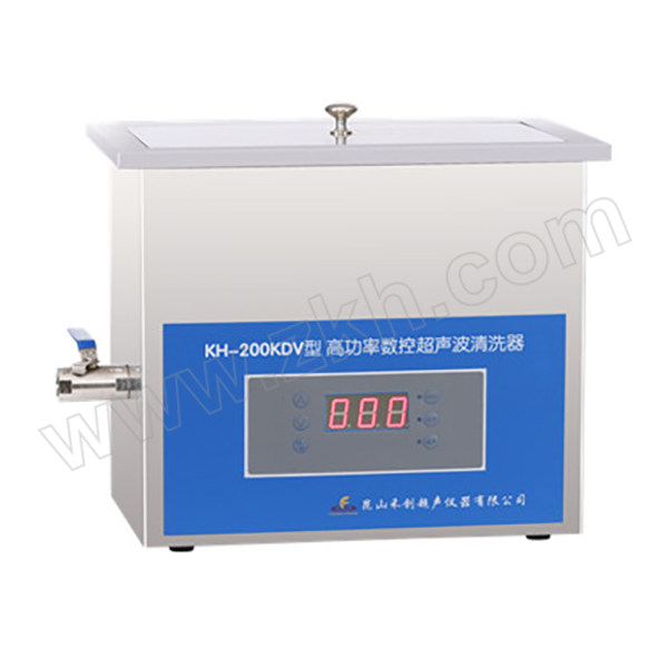 HECHUANG/禾创 台式高功率数控超声波清洗器 KH-200KDV 超声功率200W 8L 1台