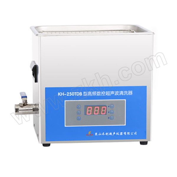 HECHUANG/禾创 台式高频数控超声波清洗器 KH-250TDB 超声功率250W 10L 1台