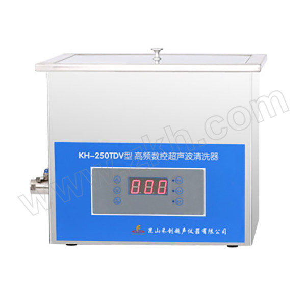 HECHUANG/禾创 台式高频数控超声波清洗器 KH-250TDV 超声功率250W 13L 1台