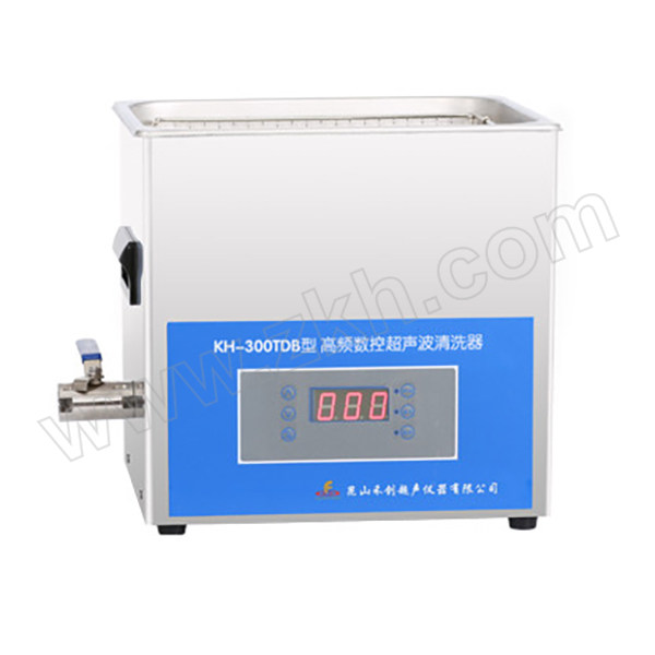 HECHUANG/禾创 台式高频数控超声波清洗器 KH-300TDB 超声功率300W 10L 1台
