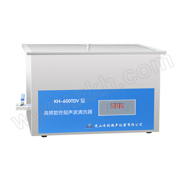 HECHUANG/禾创 台式高频数控超声波清洗器 KH-600TDV 超声功率600W 27L 1台
