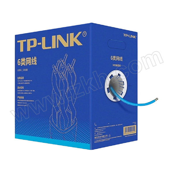 TP-LINK/普联 六类非屏蔽网络工程线 TL-EC6-305 305m 1箱