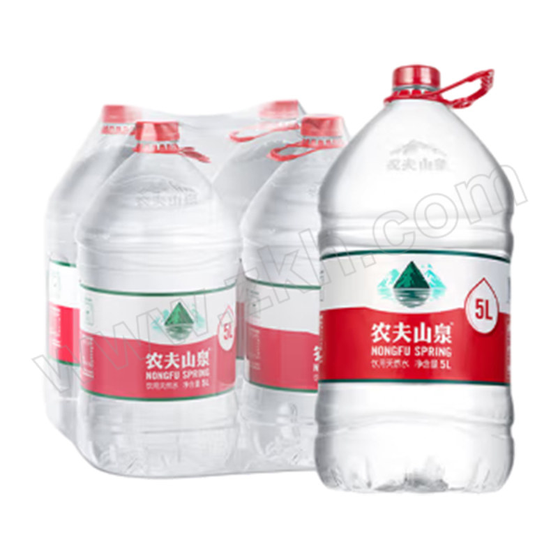 NFSQ/农夫山泉 饮用天然水 5L×4瓶 1箱