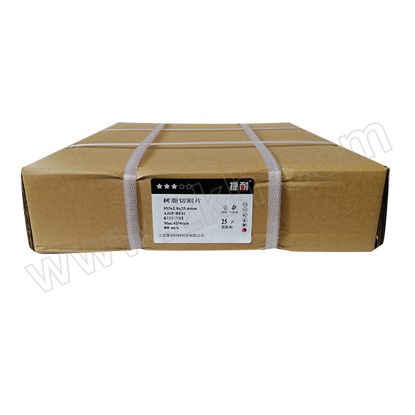 JIENAI/捷耐 树脂切割片（寿命型） CHOPSAW355-A30P 355×2.8×25.4mm 80m/s 1片