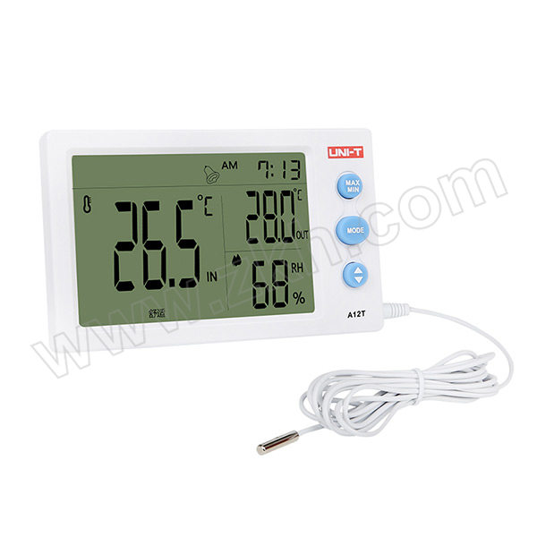 UNI-T/优利德 A10T系列数字温湿度计 A12T -10~50℃ 1台
