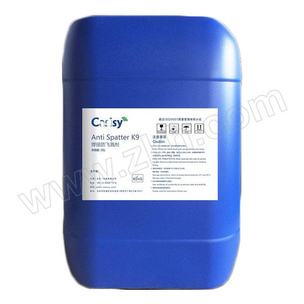 CASISY/科西 无溶剂型焊接防飞溅剂 Anti Spatter K9 20L 1桶