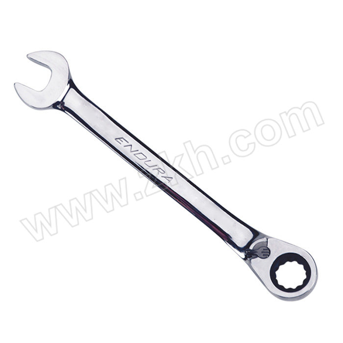ENDURA/力易得 全抛光双向棘轮两用扳手 E2534 12mm 1把