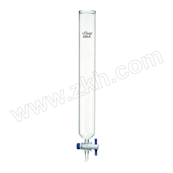 I-QUIP/芯硅谷 具四氟节门层析柱 C7161-C457mm-1EA 外径26mm 内径20mm 有效长度457mm 节门2mm 1个