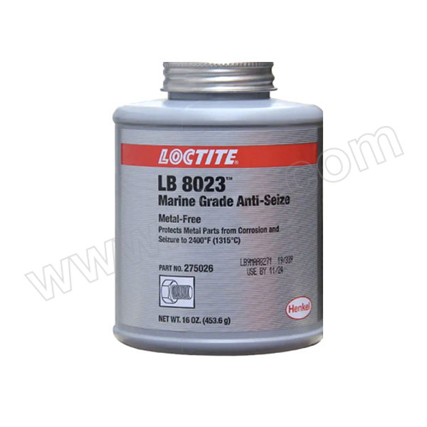 LOCTITE/乐泰 螺纹油膏-耐高温海事级抗咬合剂 8023 16oz 1罐
