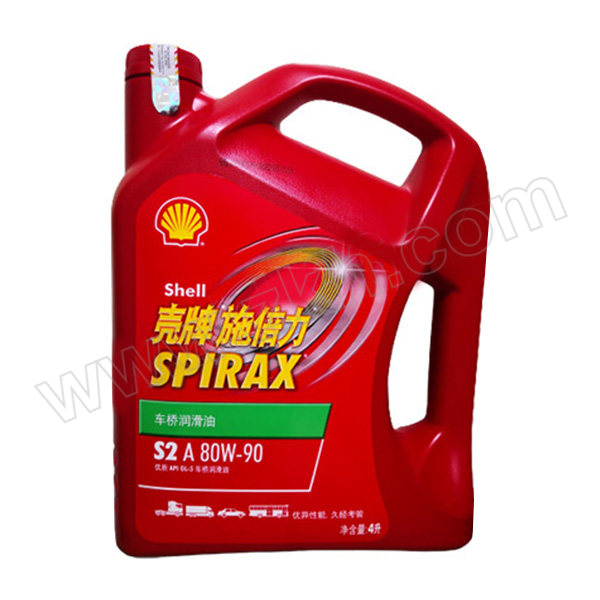 SHELL/壳牌 润滑油 Spirax S2 A 80W-90_4*4L_A0F7 4L 1箱