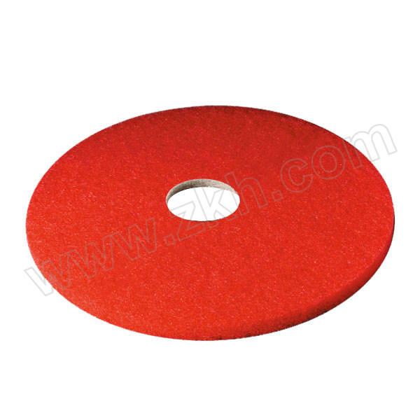 3M 红色清洁垫 5100 430mm(17") 红色 5片 1盒