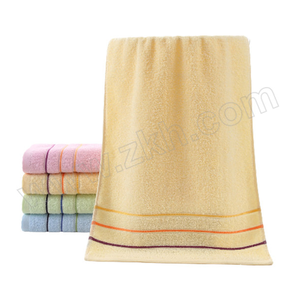 M-NICE/妙耐思 纯棉毛巾 MNS-200806 330×740mm 白色/黄色/红色/绿色/粉色随机 含棉100% 85g 1条