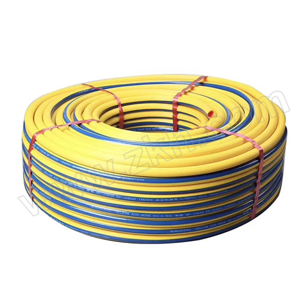NEWBAKERS/新比克斯 黄色高压气管 KS-13HG 外径20mm 内径13mm 长100m PVC 1卷