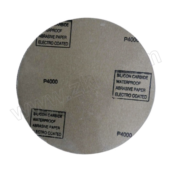 JESSVIT/杰斯韦特 金相砂纸 RGPLP240250 P240 φ250mm 带背胶 100片 1盒