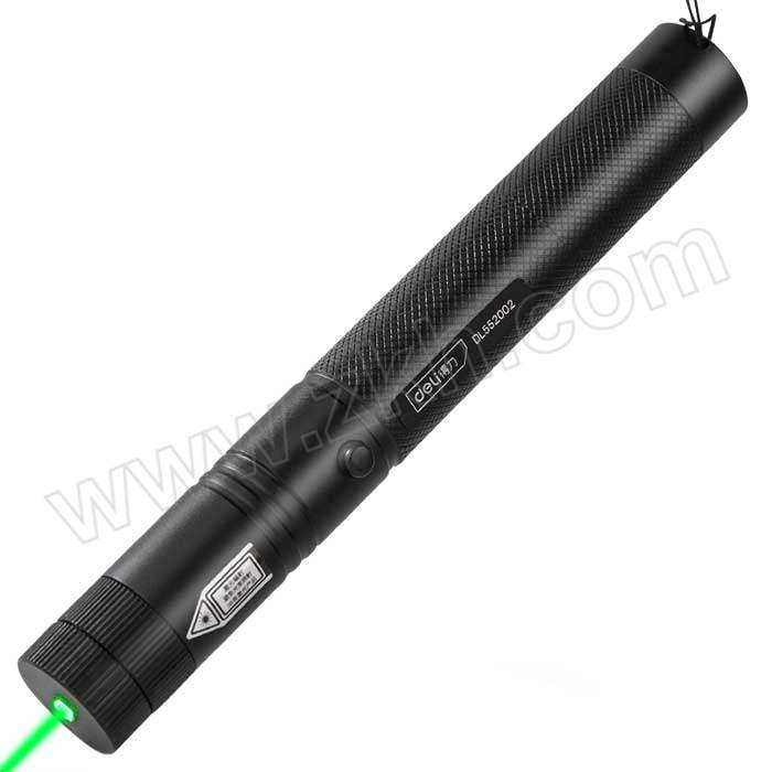 DELI/得力 绿光激光笔 DL552002 黑色外壳 3B类 1只
