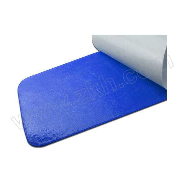 SAFEWARE/安赛瑞 桌面5S管理定位贴(T型) 28074 磨砂PVC 30×30×10mm 蓝色 100个 1包
