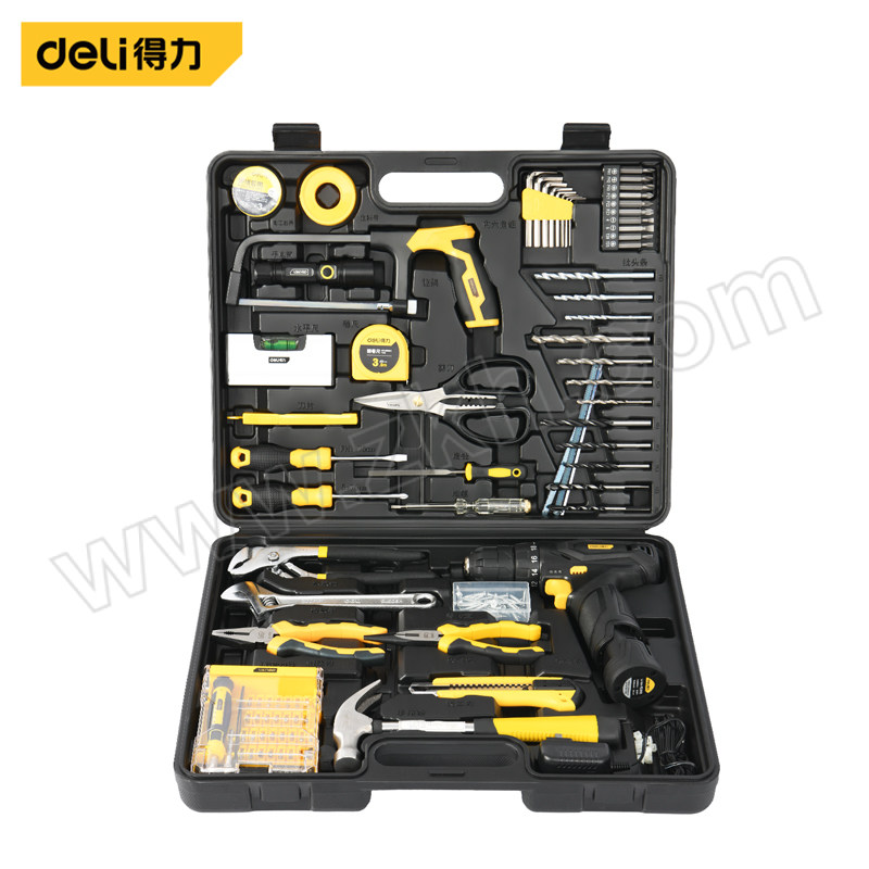 DELI/得力 家用锂电钻套装 DL1085L 85件 1套