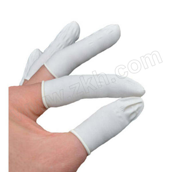 BAOPINFANG/寶品坊 一次性防静电乳胶手指套 BPF-SZT04 均码 乳白色 500g 1包