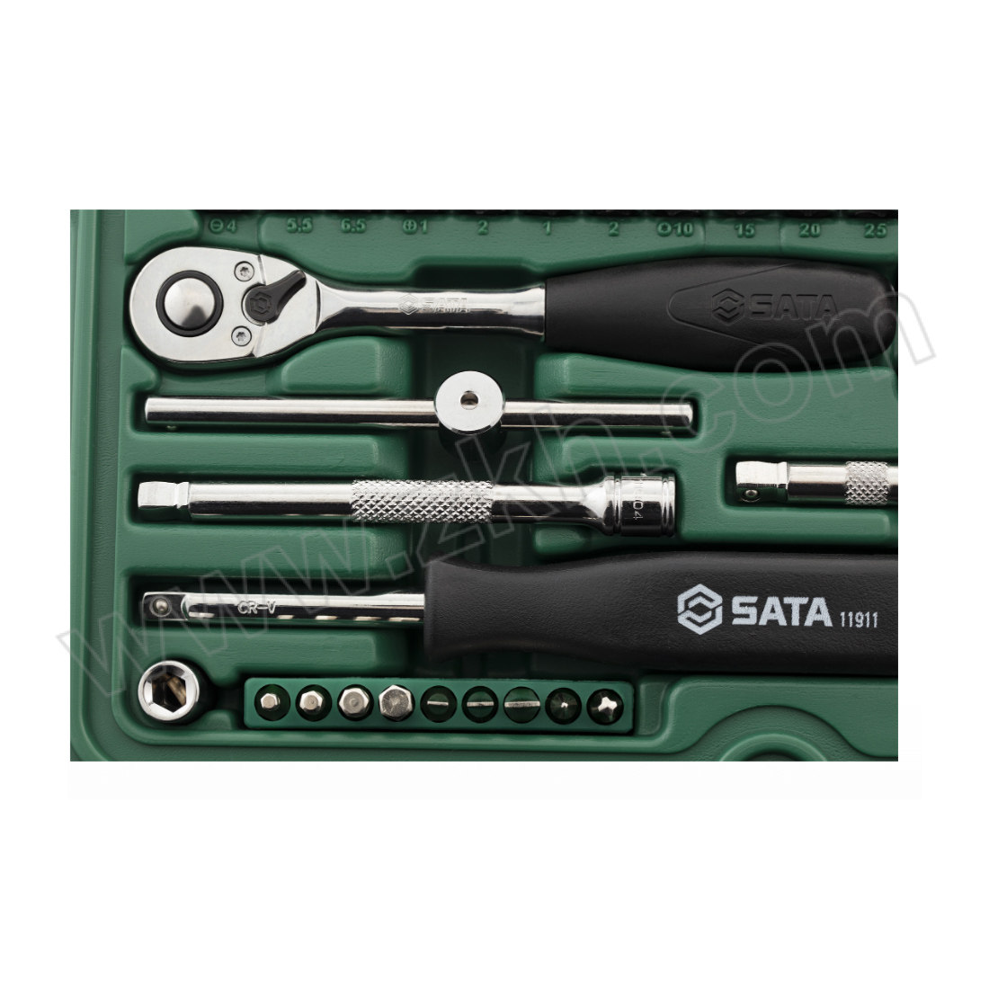 SATA/世达 6.3mm系列公制套筒组套 SATA-09002(升级款) 52件 1套