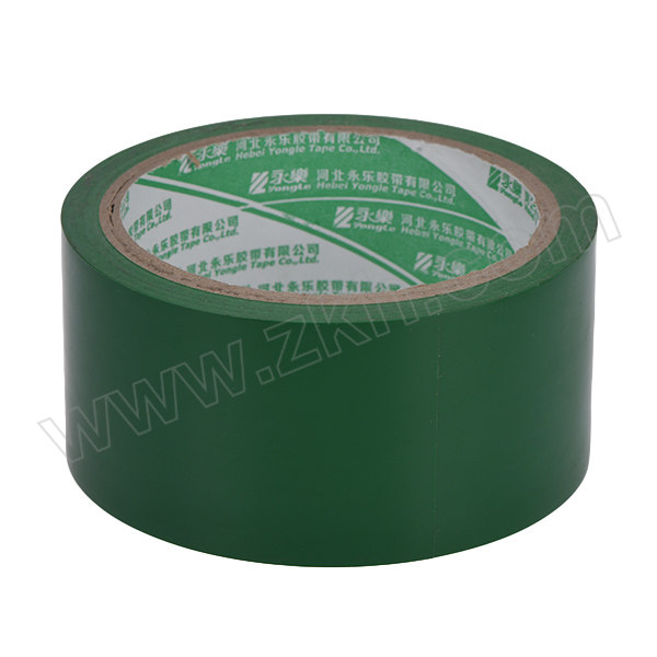 YONGLE/永乐 PVC标识警示胶带 JSH140-2 绿色 85mm×18m 1卷