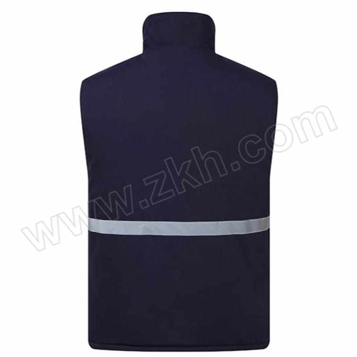 JINYI/金翼 防静电棉马甲 MMJ-2XL 2XL 蓝色 1件
