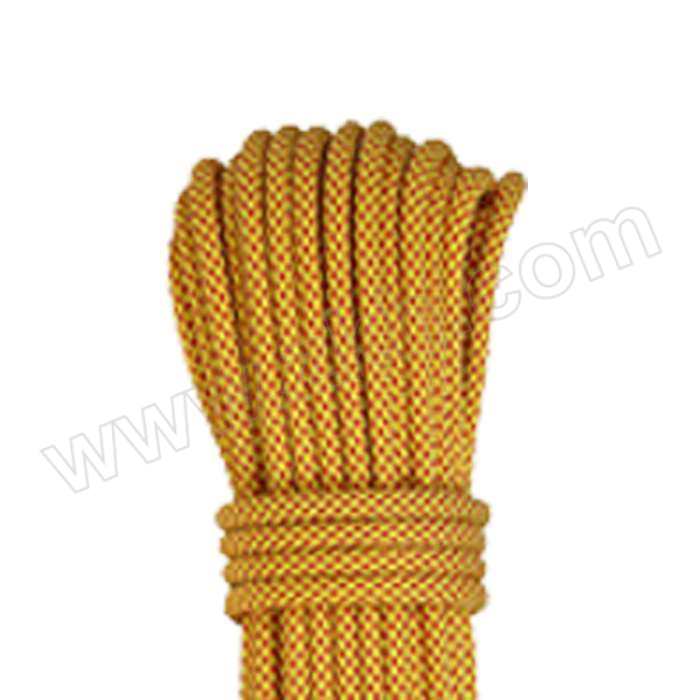 JUYUAN/聚远 静力绳安全绳 伞绳拉力绳黄色直径6mm-可定制 1米