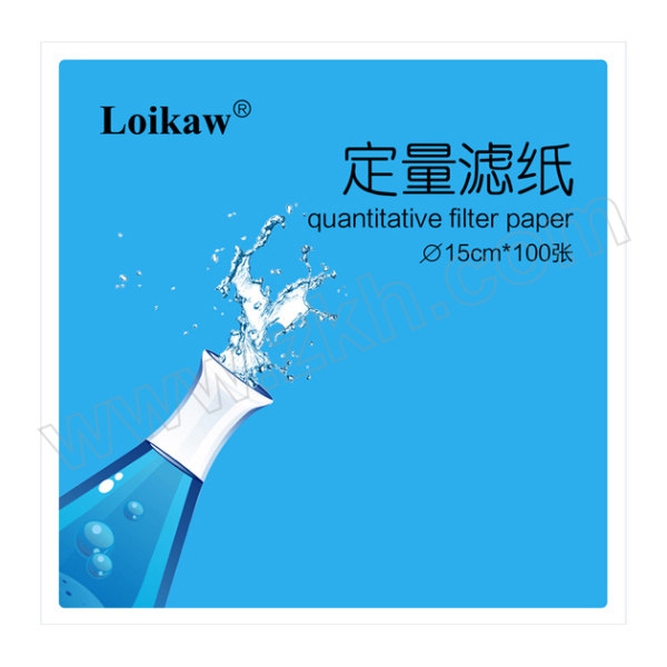 LEIGU/垒固 定量滤纸 W-0138064 φ15cm 中速 100张 1盒