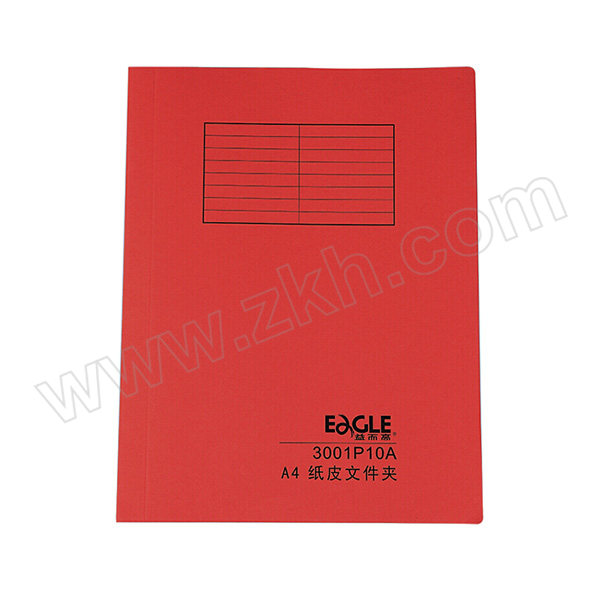 EAGLE/益而高 文件夹 3001P10A A4 红色 20个 1包
