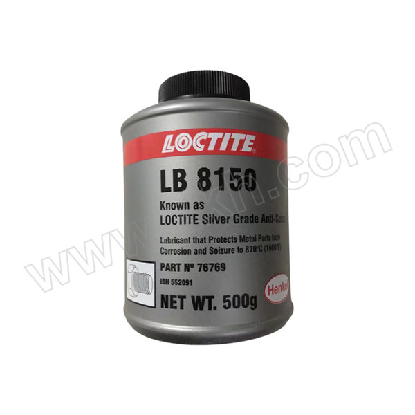 LOCTITE/乐泰 螺纹油膏-耐高温银基抗咬合剂 LB 8150 500g 1瓶