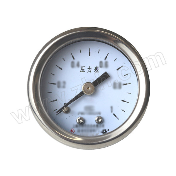 SZY/上自仪 不锈钢压力表(304+铜) Y-103A/0~1.6MPa/M20×1.5/1.6级/不带边 1个